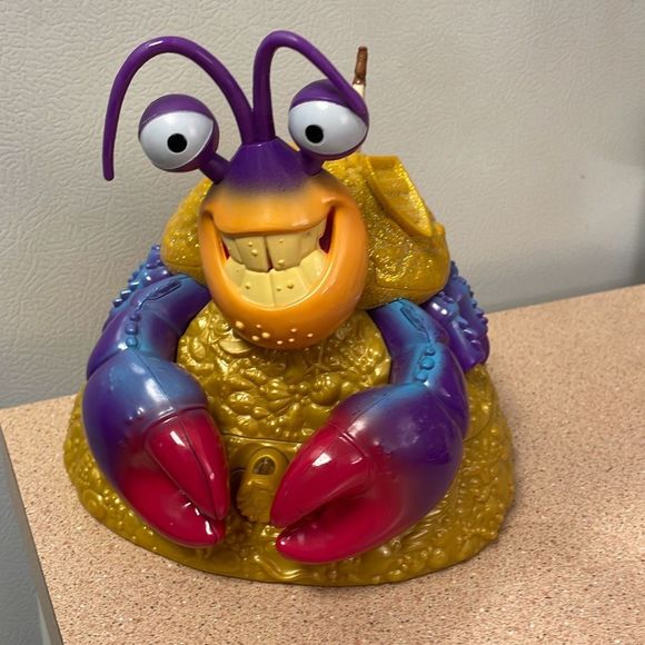 Disney Toys Disney Moana Tamatoa Crab Musical Jewelry Box Plays Shiny From The Movie Jblu